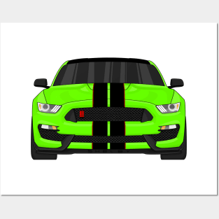 GT350R GRABBER LIME Posters and Art